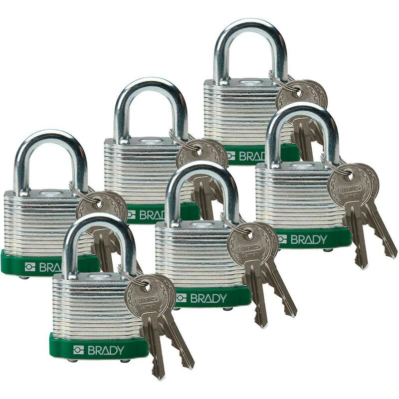 HANGSLOT - BRADY 814090 - 44 MM GROEN (6 EA)