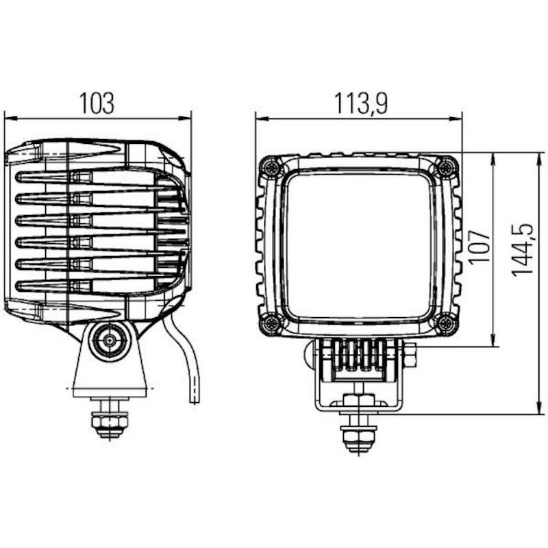 PROJECTEUR DE TRAVAIL LED   1GA 996 189-001  HELLA