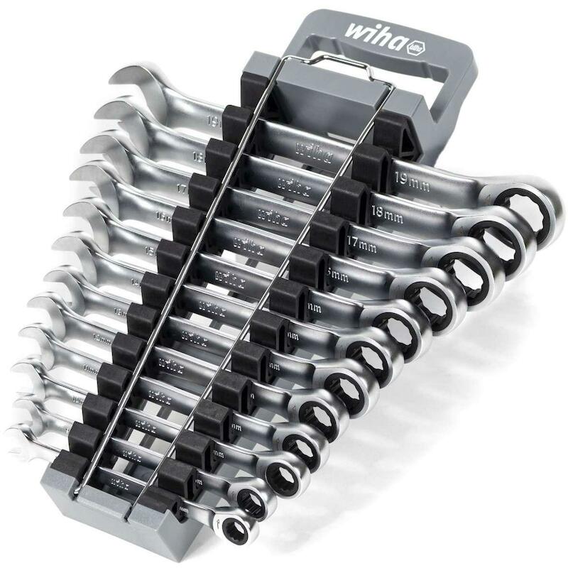 RINGRATEL-STEEKSLEUTELSET 13-DELIG INCL. HOUDER -30391 - WIHA