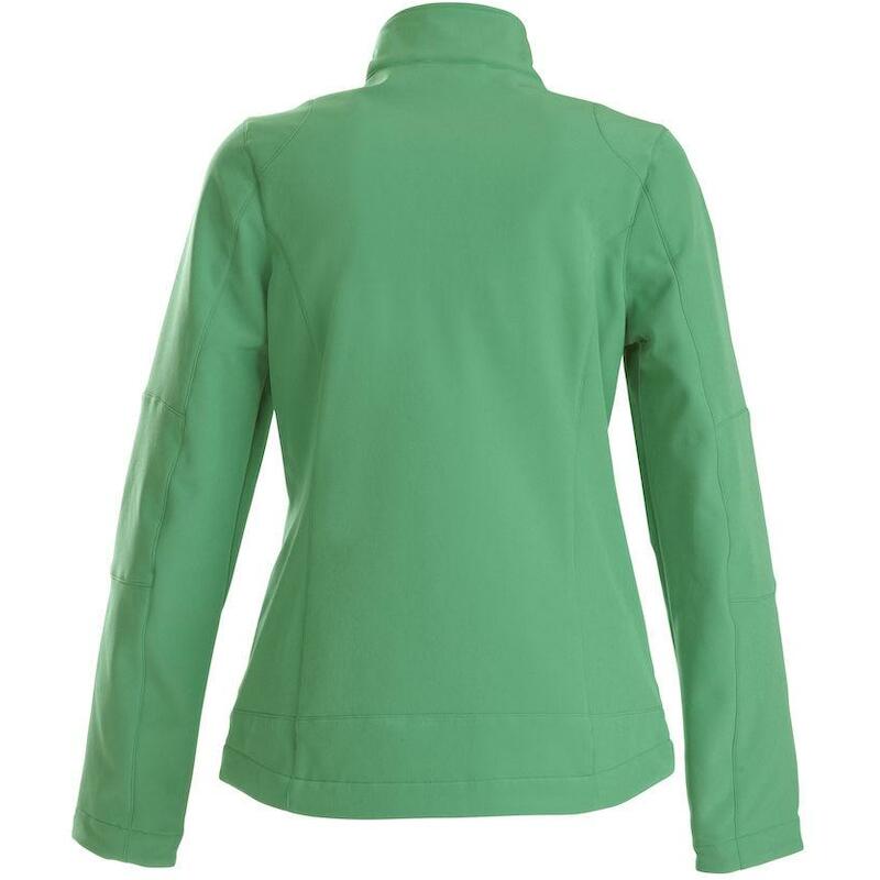 JAS DAMES SOFTSHELL - PRINTER TRIAL LADY - FRISGROEN L