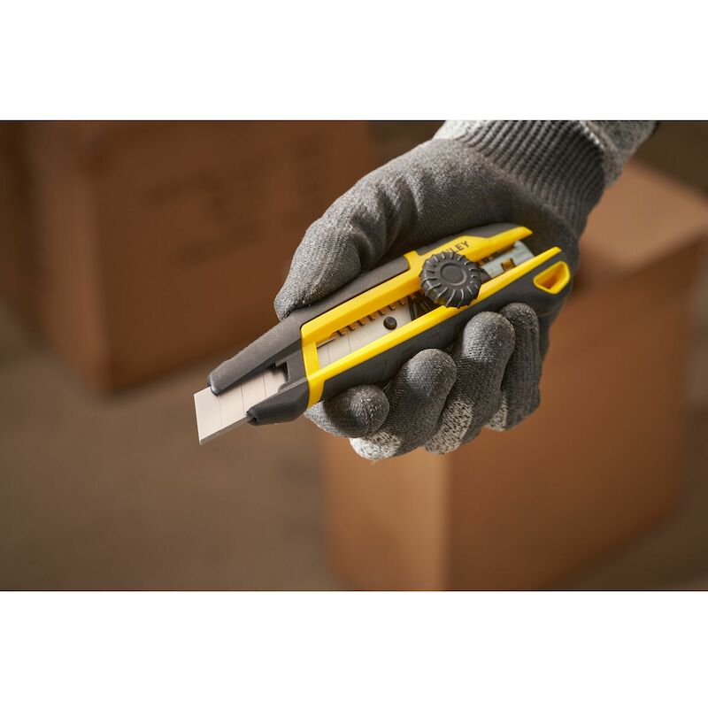 Stanley - Snap-off knife - STHT10500-0 - mpp Quick Snap - with locking wheel - 18 mm - 03305808