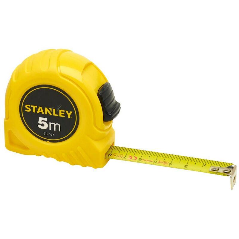 MÈTRE RUBAN STANDARD 19MM   0-30-497  5M   STANLEY