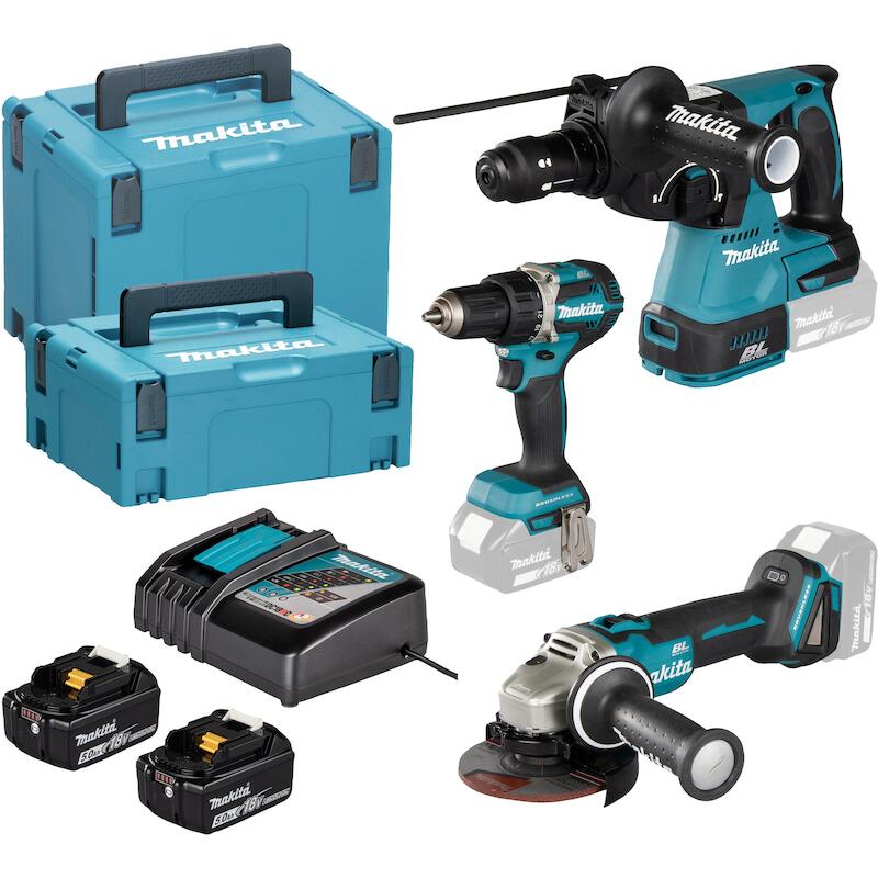ACCU-MACHINESET 18V/2X5AH   DLX3195JX1      MAKITA