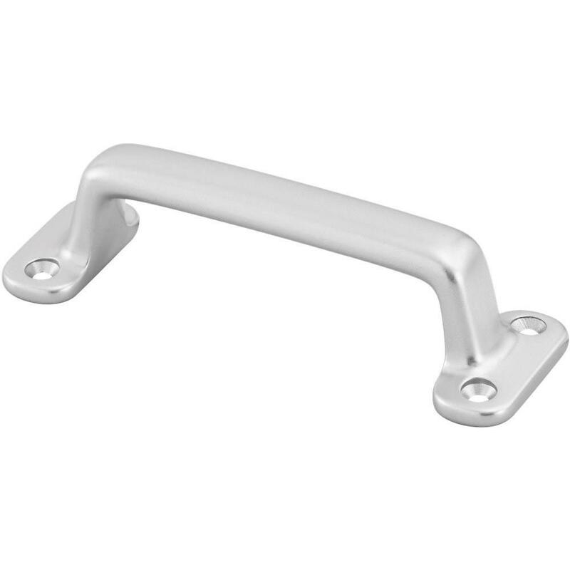 POIGNÉE DE PORTE 140MM ALU  4256-01E       HERMETA