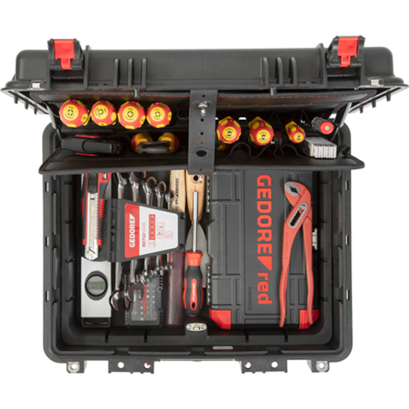 GEREEDSCHAPSET ELEKTRICIEN  R21652089 (89ST)GEDORE