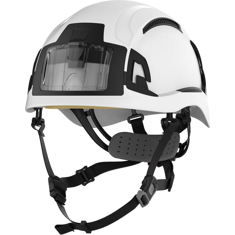 HELM BASEWORKER WIT         EVO ALTA +BADGEHOUDER