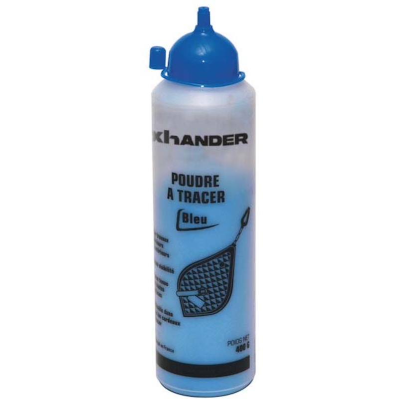TRACEERPOEDER BLAUW IN FLES 400 G