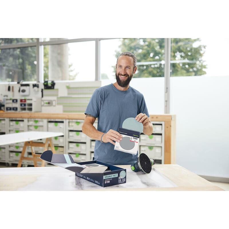 JEU DISQUES ABRAS. 150MM    578667 GRANAT  FESTOOL