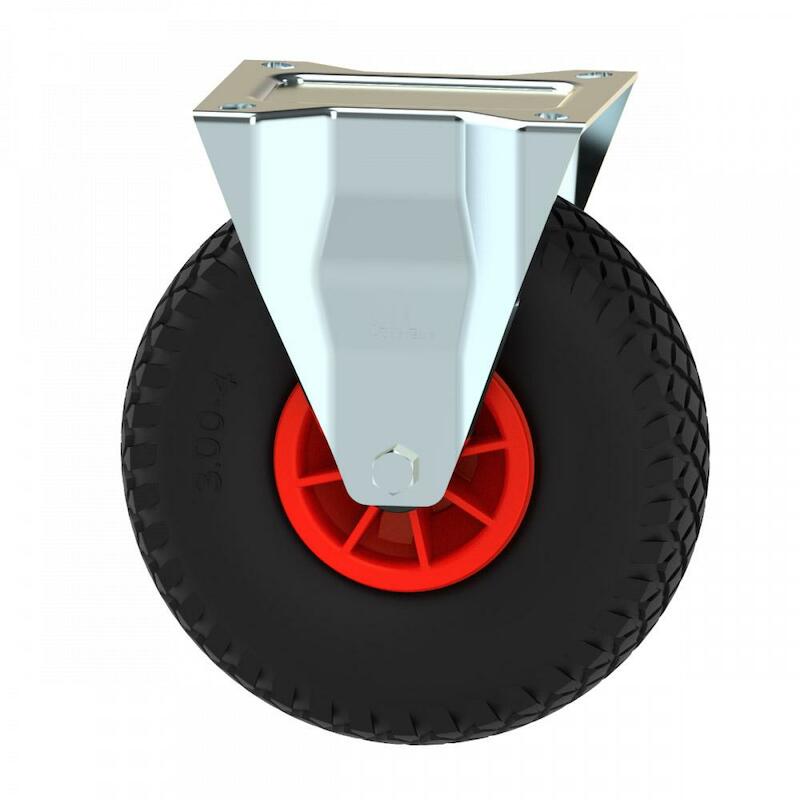 ROUE PP/PNEUM.FIXE 200KG    3488-PQR-260-P65 TENTE