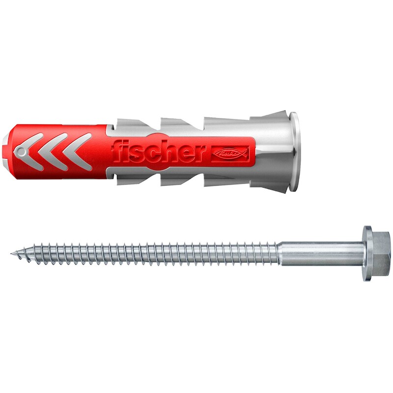 PLUG NYLON 10X50 S(+SCHROEF)DUOPOWER       FISCHER