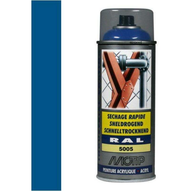 ACR.LAK SIGN.BLAUW 400ML    07134 - RAL5005  MOTIP
