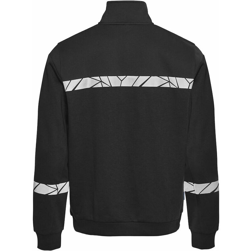 SWEATSHIRT 1/2 ZIP          7102 NOIR     M PROJOB