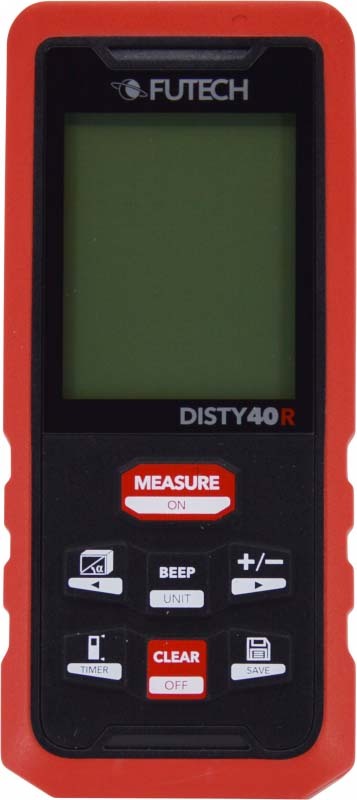 TÉLÉMÉTRE 40M ROUGE         DISTY 40 2XAA   FUTECH
