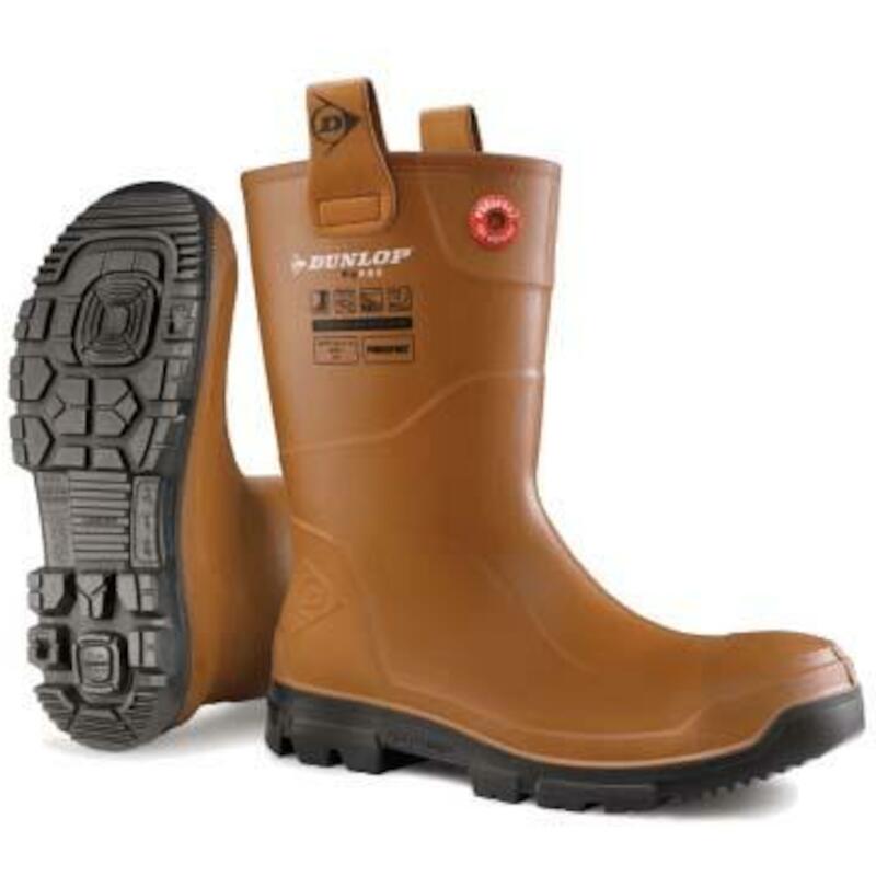 KNIELAARS PUROFORT S5 BRUIN RIGPRO       45 DUNLOP