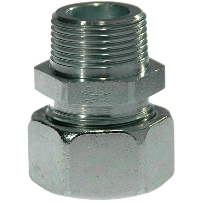 PIQ.DROIT MÂLE 10L X 1/4"   GE10LR1/4KEGCF  ERMETO