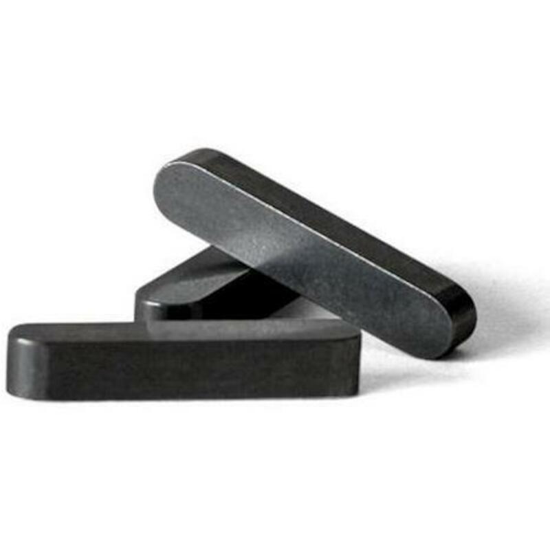 VLAKKE INLEGSPIE - DIN 6885A - 12 X 8 MM - LENGTE:40 MM - BLANK