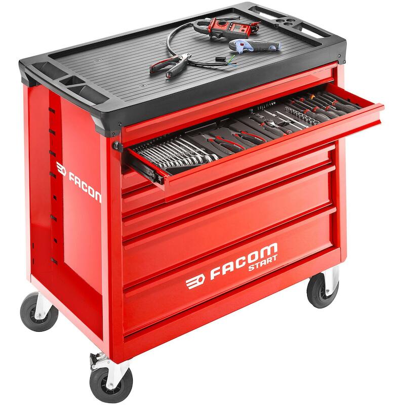 GEREEDSCHAPSWAGEN ROOD 7L.  START.7M3A       FACOM