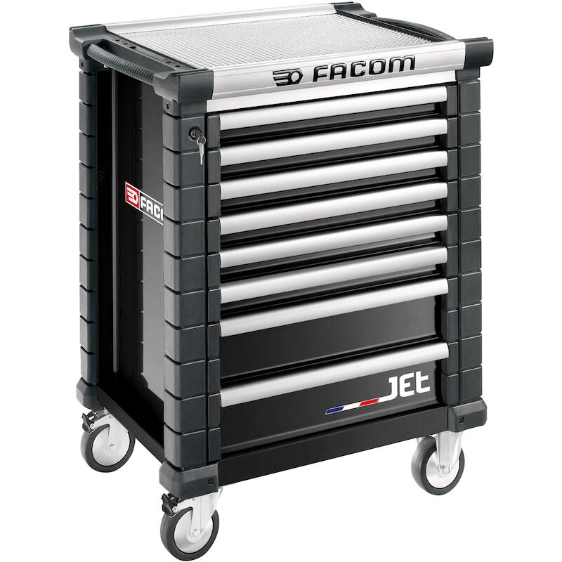 GEREEDSCHAPSWAGEN ZWART 8L. JET.8NM3A        FACOM