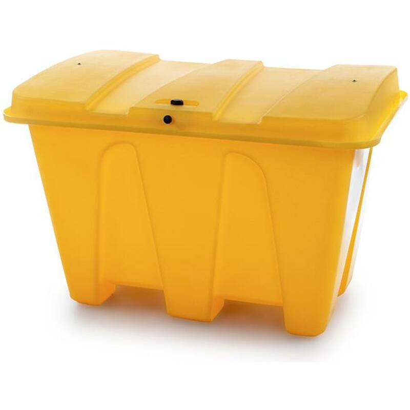 BAC À SEL JAUNE 500L        1265X855X830MM PLASTIB