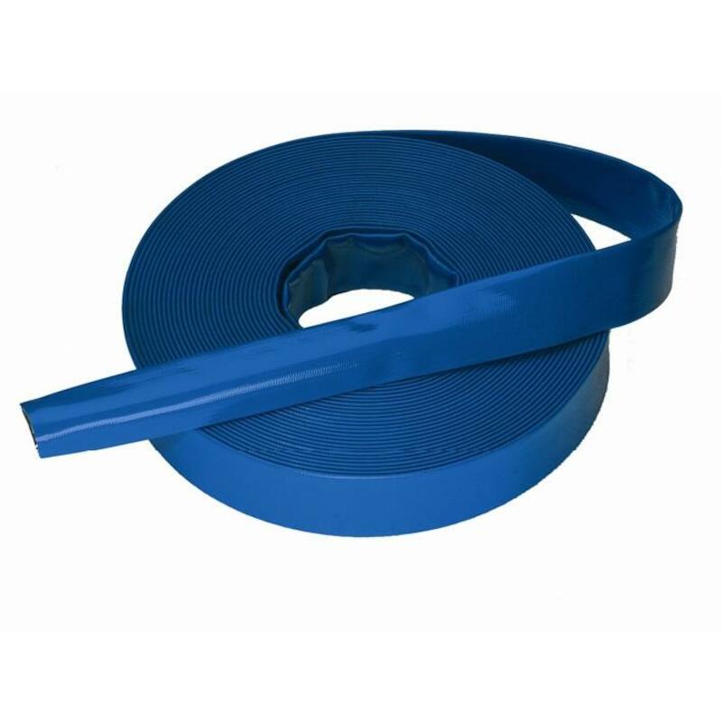 TUYAU PLAT PVC BLEU 7BAR    ALFAFLAT M - 55MM