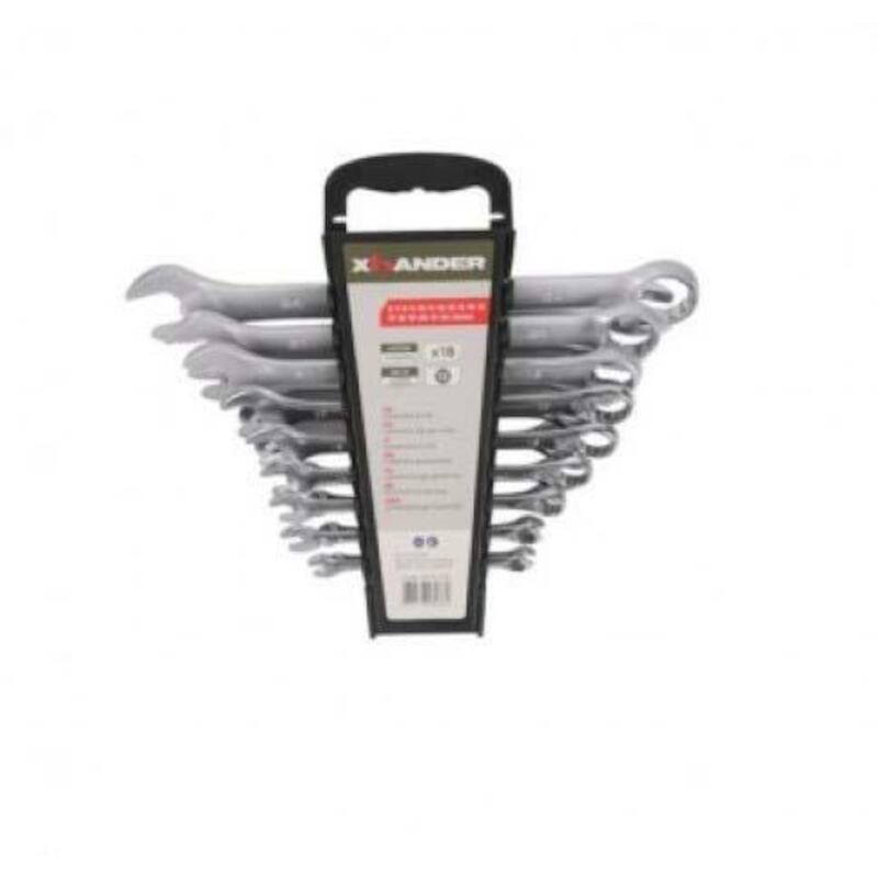 RINGSTEEKSLEUTEL DIN 3113 SET 18 DELIG 6 TOT 24 MM