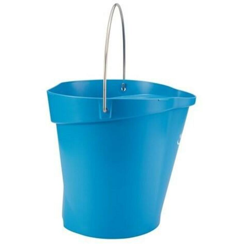 SEAU PP/INOX BLEU           5686/3 - 12L     VIKAN