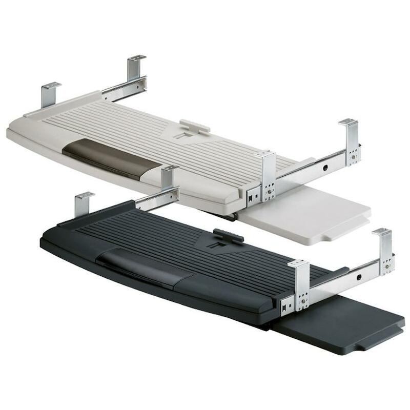 TOETSENBORDPLATEAU  MOUSEPAD ZWART 70284   HETTICH