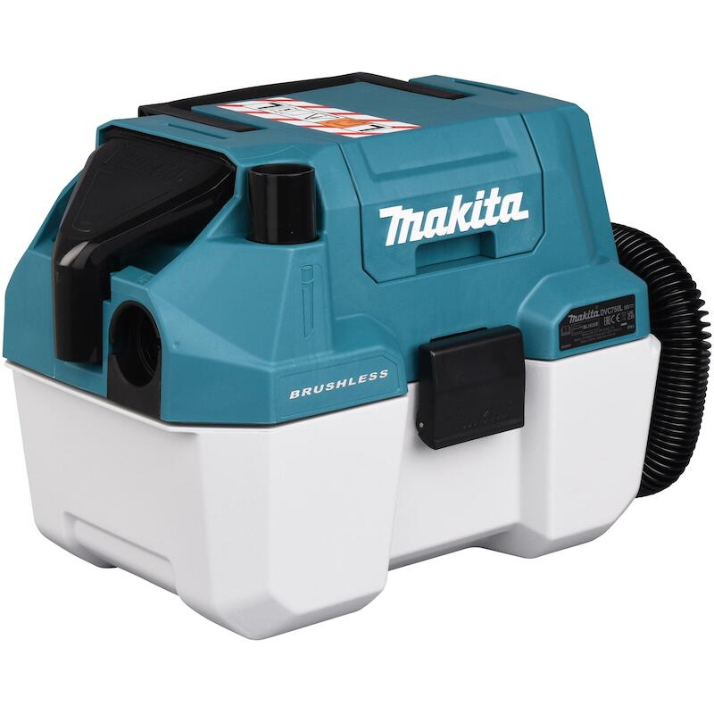 Makita - DVC750LZX3 - Cordless wet and dry vacuum cleaner - lxt - 18 V - 7.5 l - dust class L - body - 08152494