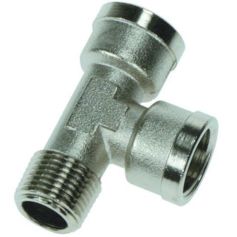 T-KOPPELING 1/4" V/M/V      0917 00 13 MESS.LEGRIS