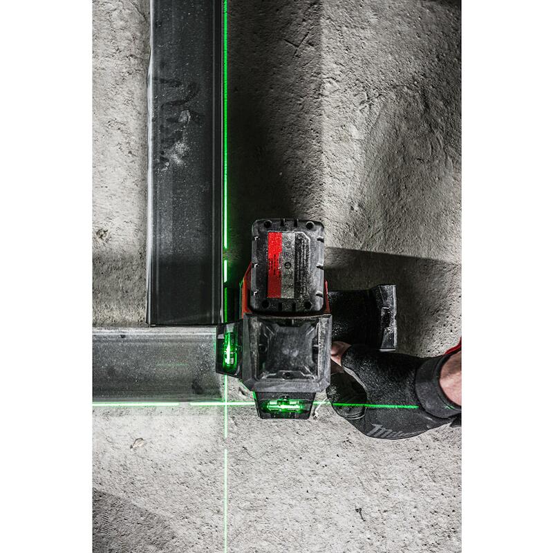 ACCUKRUISLIJNLASER 12V/4AH  M12 C3PL-401C MILWAUKE