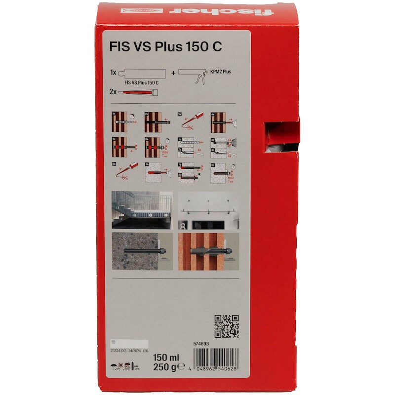 INJECTIEMORTEL 150ML        FIS VS PLUS 150 C  FIS