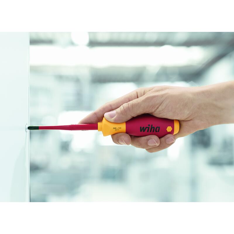 SCHROEVENDRAAIER SOFTFINISH ELECTRIC SLIMFIX SLEUFKOP - 3201035100 - WIHA