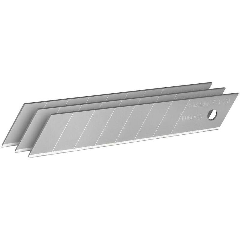 LAMES DE CUTTER (10X10PC)   1-11-301 18MM  STANLEY