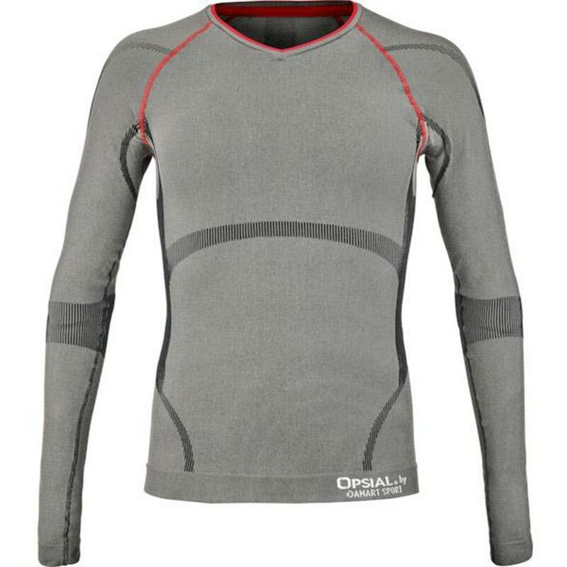 MAILLOT MANCHES L. THERM.   HELMER GRIS   L/XL OPS