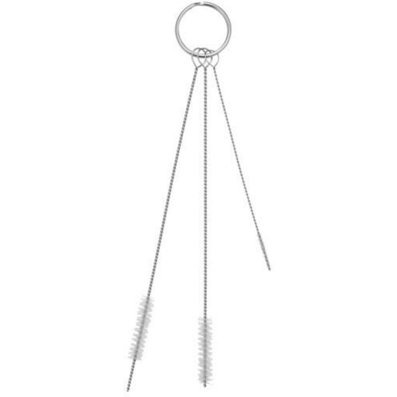 JEU DE BROSSES FINES BLANC  5362/5 (3PCS)    VIKAN