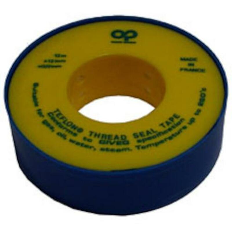 TEFLONBAND GIV/GAST.0,100MM PTFE 12MMX12M A-LABEL