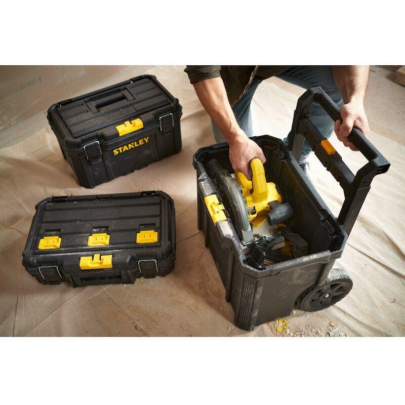 Stanley - Modular rolling toolbox - STST83319-1 - 3-IN-1 - 80 l - 45 kg - 550 x 400 x 740 mm - 03163281