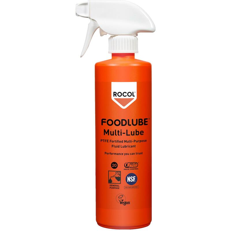 Rocol - Lubricant spray - Foodlube Multi-Lube Fluid - nsf H1 - 500 ml - 08108832