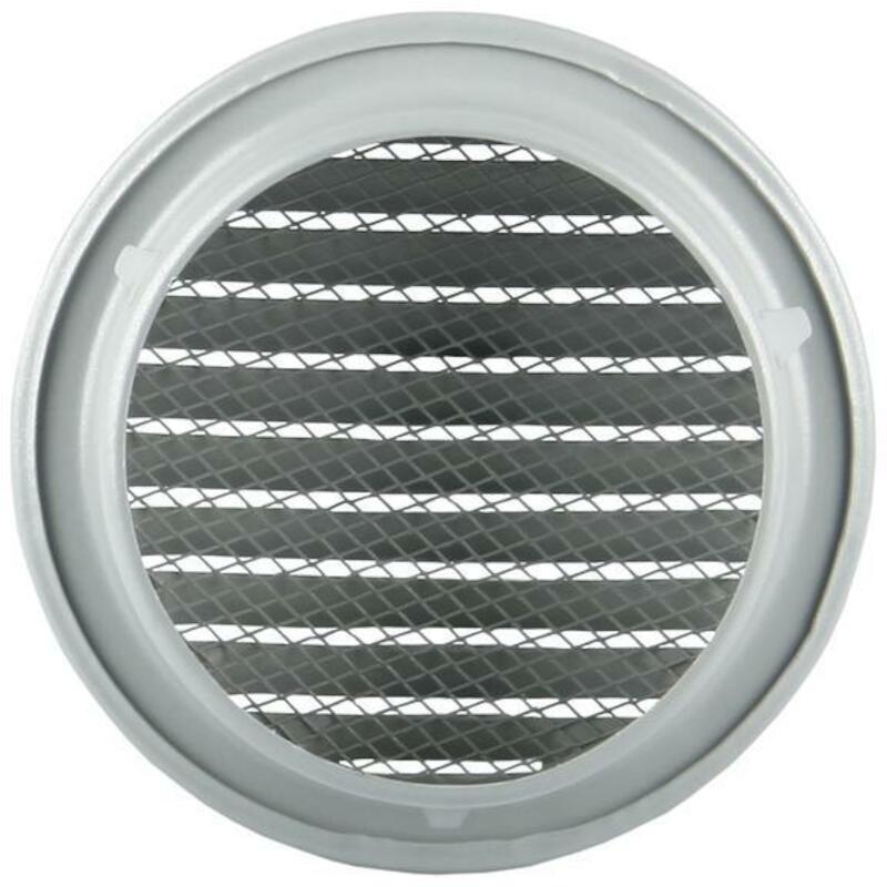 GRILLE ESTAMPÉE+MOUST.ALU   435R - D100     RENSON