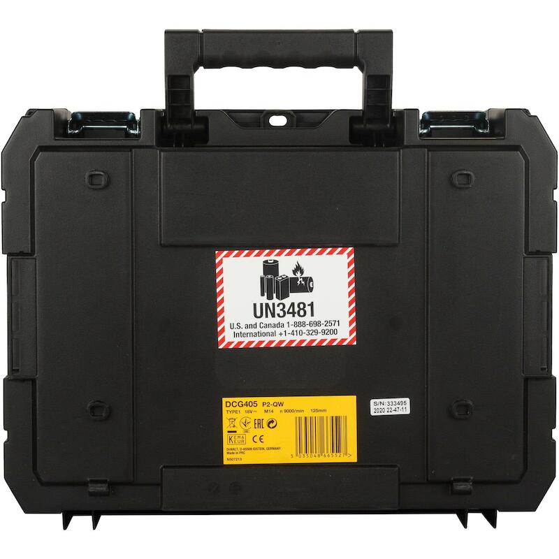 MEUL.D'ANGLE/ACCU 18V/2X5AH DCG405P2(TSTAK) DEWALT