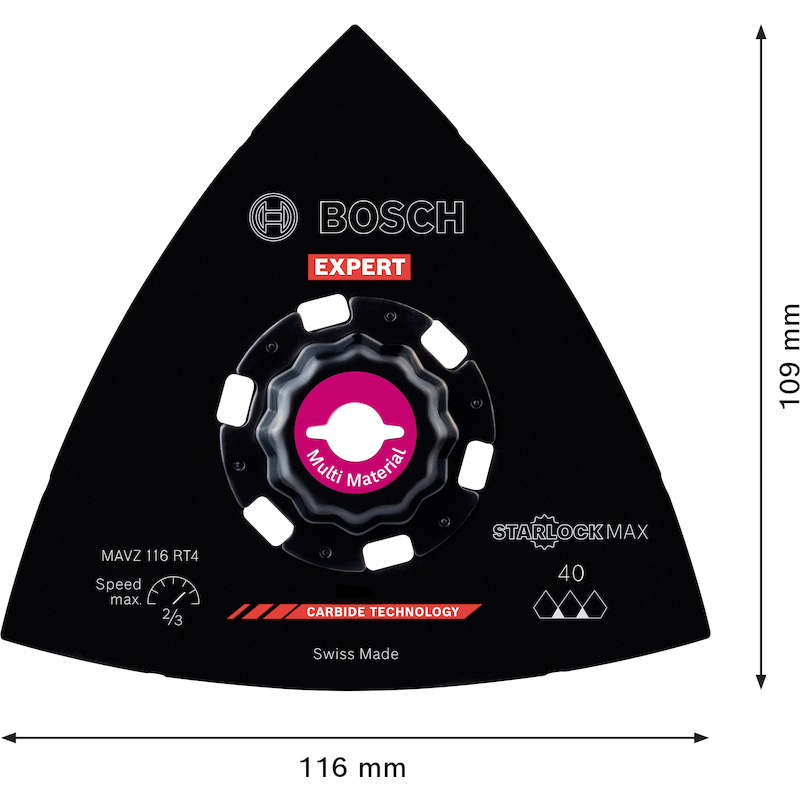 PLATEAU DE PONC.MAVZ116RT4  2608900053       BOSCH