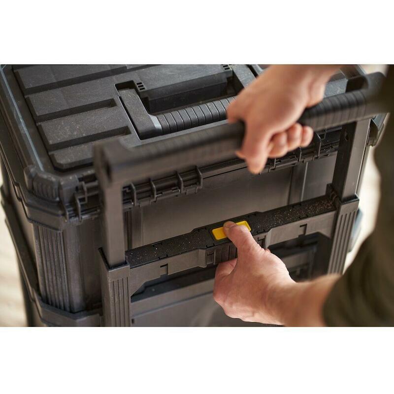 Stanley - Modular rolling toolbox - STST83319-1 - 3-IN-1 - 80 l - 45 kg - 550 x 400 x 740 mm - 03163281