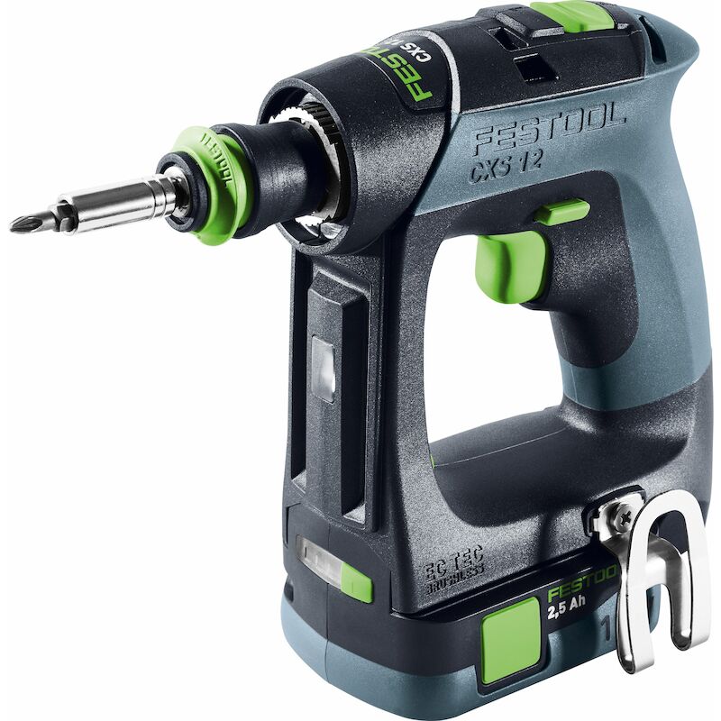 ACCUBOORSCHROEFM.12V/2X2,5A CXS 12 2,5-SET FESTOOL