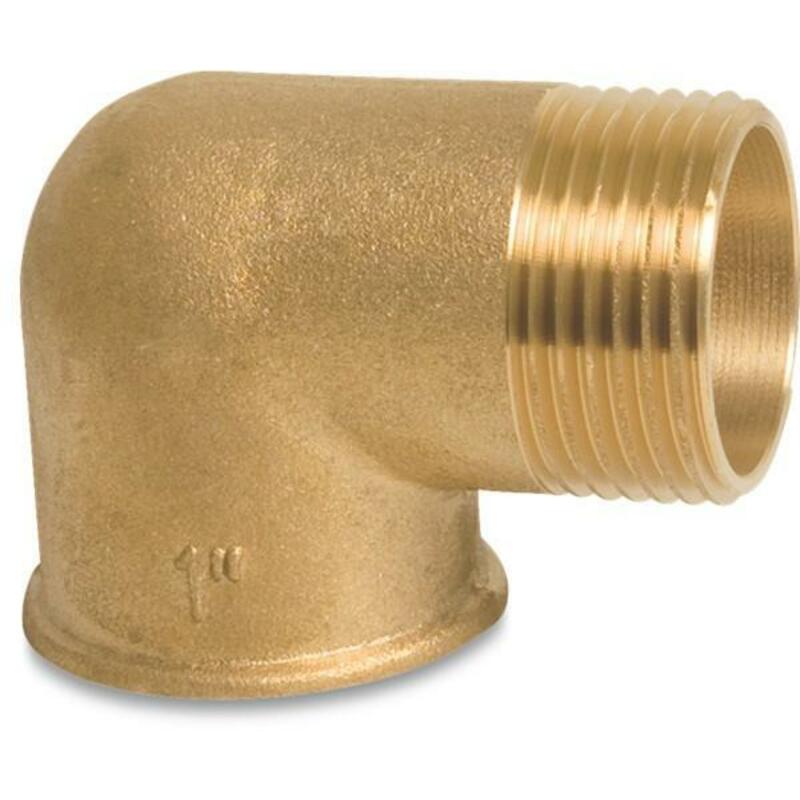 BOCHT 90° MESSING           FIG.92  3/4"M/V
