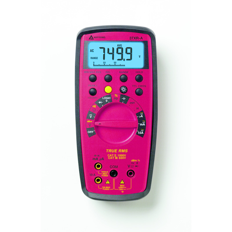 MULTIMETER DIG.TRUE RMS     37XR-A 1X9V   BEHA-AMP