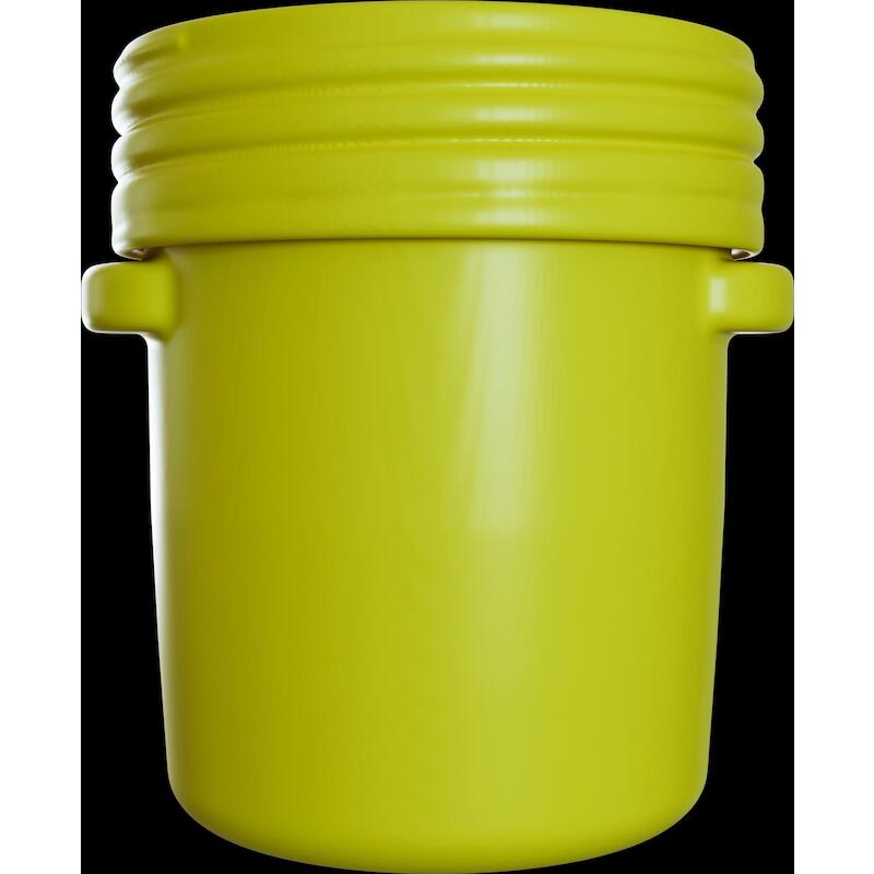 FÛT + COUVERCLE HDPE 75,7L  EDR16500YL JAUNE EAGLE