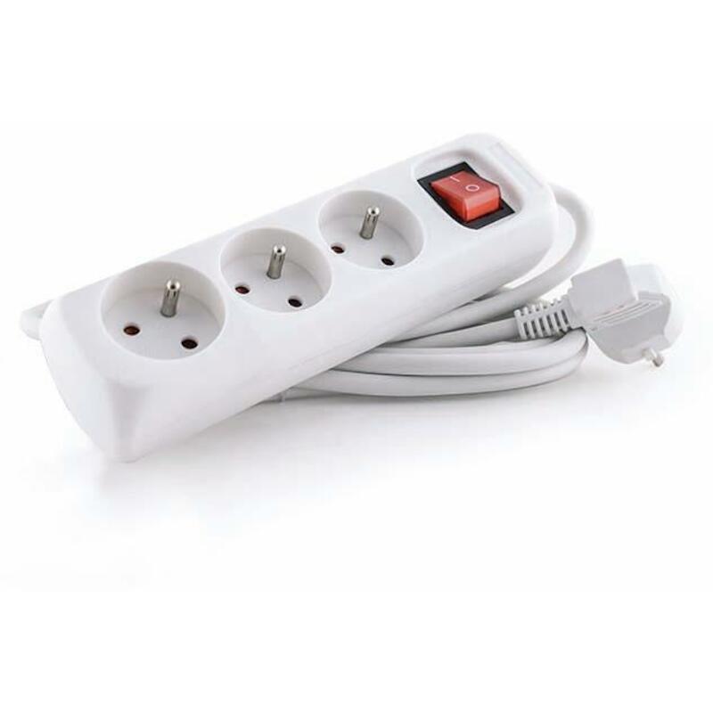 BLOC MULTIPRISE 3X 250V/16A LM 40803 - 1,5M   LUMX