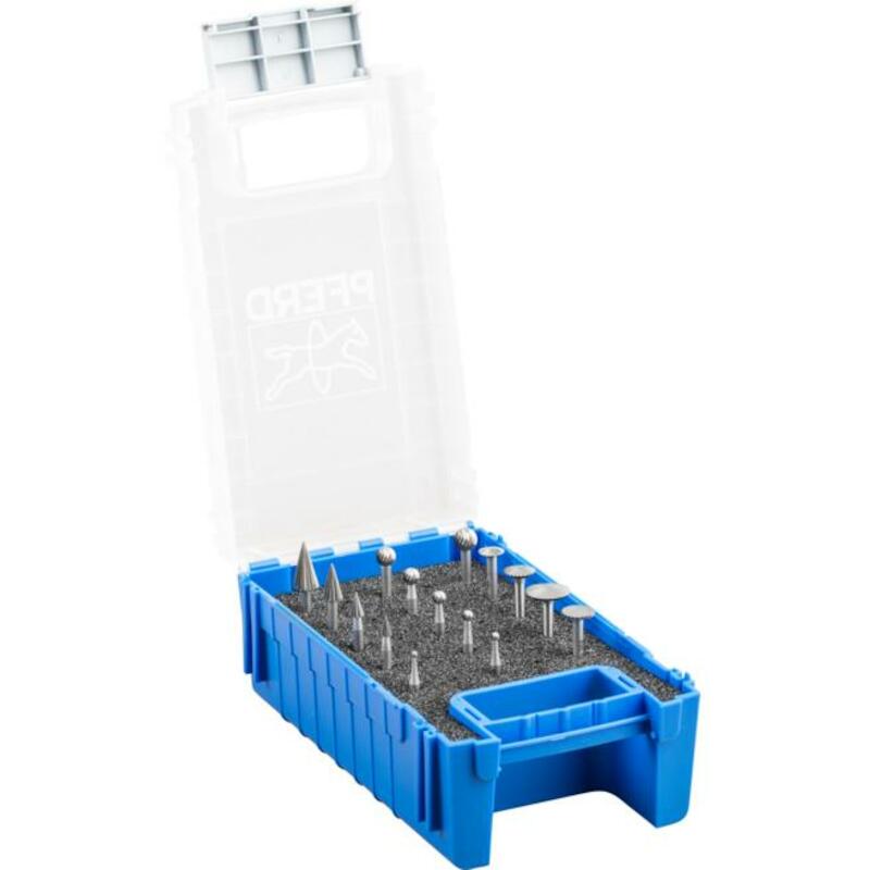 JEU DE FRAISES LIME T3 HSS  SET 84 HSS (15PC)PFERD