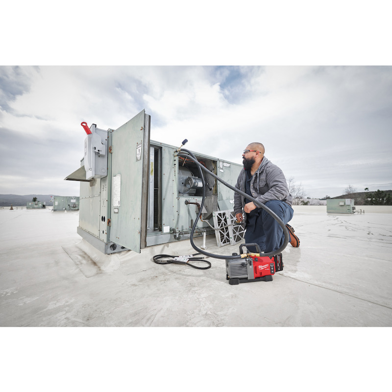 POMPE À VIDE ACCU 18V/8AH   M18 FVP5-801 MILWAUKEE