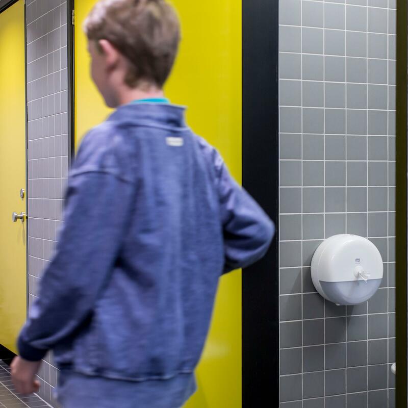 DISP.TOILETPAPIER SMARTONE  681000 MINI - WIT TORK
